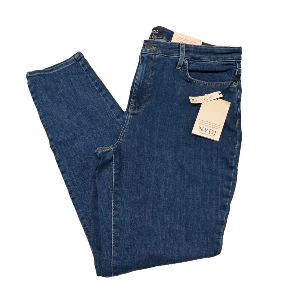 NYDJ Ami Skinny Jean, Antique Blu, Lift Tuck Technology, Size 12, NWT
